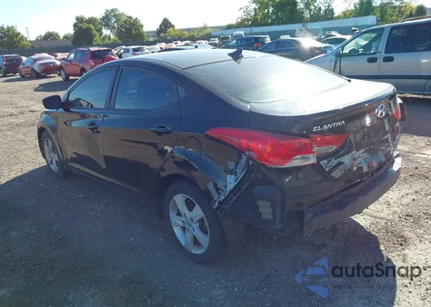 2012 Hyundai Elantra Gls (Ulsan Plant) z USA, uszkodzony, nr VIN KMHDH4AEXCU313660